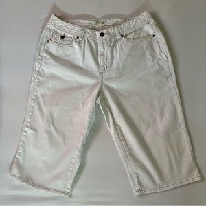 White Denim Jorts